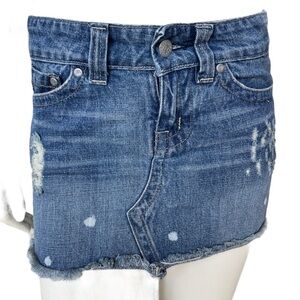 Jeans Skirt Refuge Distressed Women’s Mini Denim Skirt